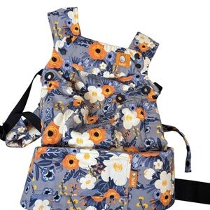 Tula Floral Kids Bag - Blue and Orange